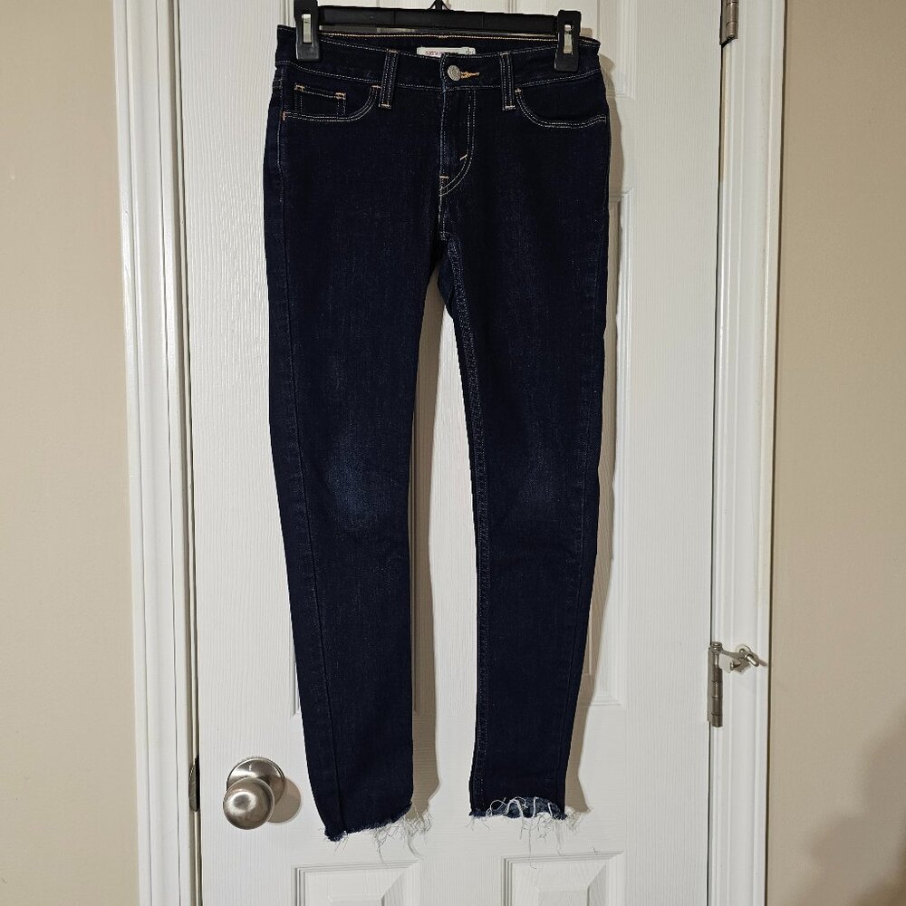 Levis 535 Super‎ Skinny Jeans Cropped- 26x30